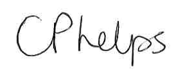 Claire Phelps' Signature